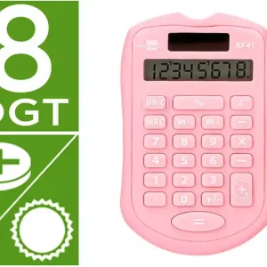 Pago Seguro Calculadora Liderpapel Bolsillo Xf41 8 Digitos Solar y Pilas Color 1 94X59,5X10,5Mm
