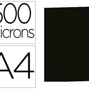 Solo Por Tiempo Limitado Tapa de Encuadernacion Gbg Polipropileno Polycover Opaca 500 Mc Din A4 Color Negro Pack de 100 Unidades