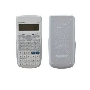 Calculadora Cientifica Office Box 10+2 Digitos (2 Líneas) Blanco Envío Internacional