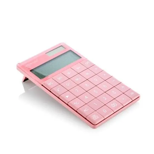 Calculadora Sobremesa Office Box Plana 12 Digitos Rosa Más Vendido