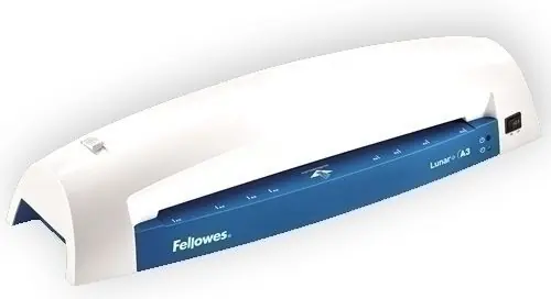 Plastificadora Fellowes Lunar + A3 Azul Envío Inmediato