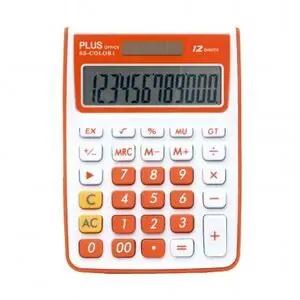 Promoción Exclusiva Calculadora Plus Ss-Color 1 Naranja