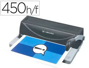 Encuadernadora para Espiral Metalico Gbc Mc 10 Perfora 10 Hojas Tamaño Din A4 Encuaderna Hasta 450 Hojas Ordena Ya