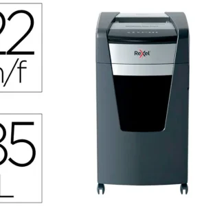 Garantía Incluida Destructora de Documentos Rexel Momentum Extra Xp422+ Capacidad Corte 22 H P4 Destruye Grapas Clips Cd y