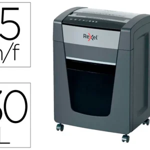 Destructora de Documentos Rexel Momentum Extra P515+ Capacidad Corte 15 H P5 Destruye Grapas Clips Cd y Precio De Oferta