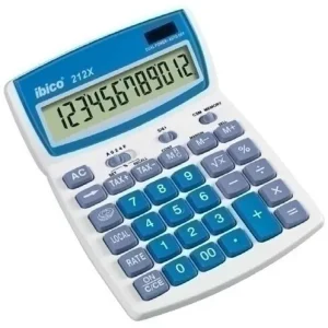 Calculadora Sobremesa Ibico 12 Digitos 212X Alta Calidad