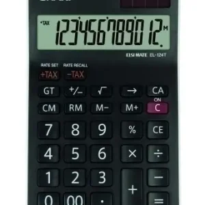 Calculadora Sobremesa Sharp 12 Digitos El-124T Precio Rebajado