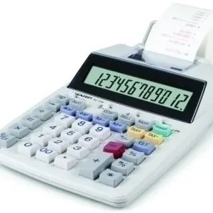 Calculadora Impresora Sharp 12 Digitos El-1750V Profesional