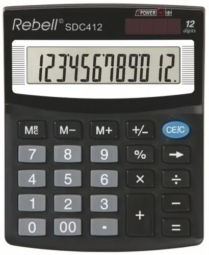 Calculadora Sobremesa Rebell 12 Digitos Sdc412 Profesional