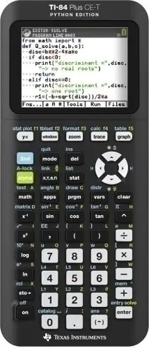Calculadora Grafica Texas Instrument Ti-82 Plus Ce-T Python Solo Hoy