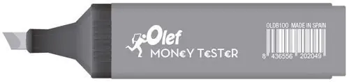 Original Detector de Billetes Euro Tester Pen Olef en Blister