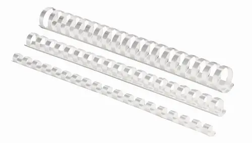 Gran Oferta Canutillo Plastico Fellowes 21 Anillas Paso Us Blanco 6 mm Caja de 100
