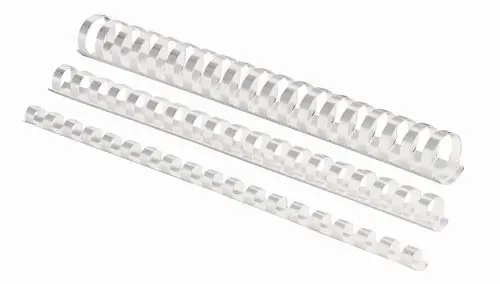 Última Oportunidad Canutillo Plastico Fellowes 21 Anillas Paso Us Blanco 12 mm Caja de 100