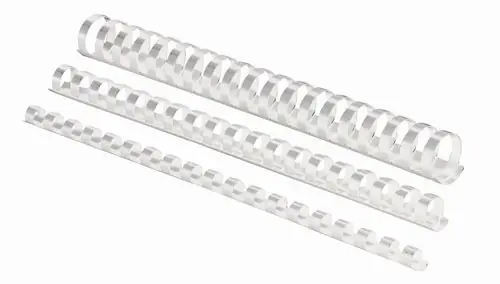 Canutillo Plastico Fellowes 21 Anillas Paso Us Blanco 51 mm Ovalado Caja de 50 Oferta