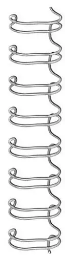Canutillo Metal Wire-O Fellowes (34 Anillas Paso 3:1) 6 mm Plata Caja de 100 Entrega Rápida