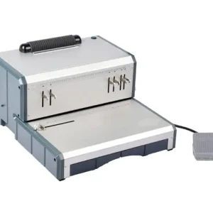 Artesanal Encuadernadora para Espiral Yosan P156 Electrica con Insertador Paso 4:1 Perfora 25 Hojas Encuaderna Hasta 200
