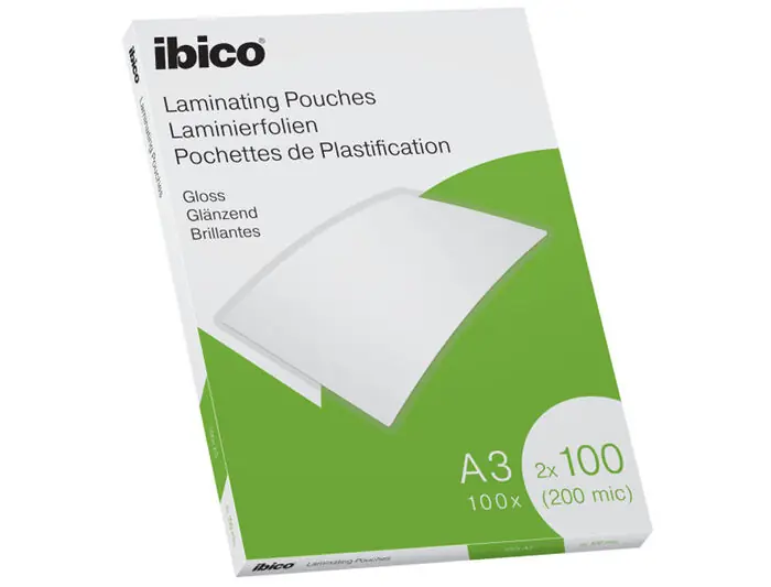 Más Vendido Bolsa de Plastificar Ibico Din A3 2X100 Mc Caja de 100 Unidades