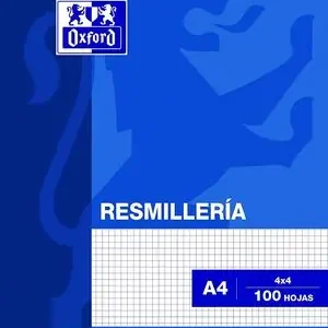 Resmilleria Oxford A4 Cuadriculado 100 Hj 90 Gr Exclusivo
