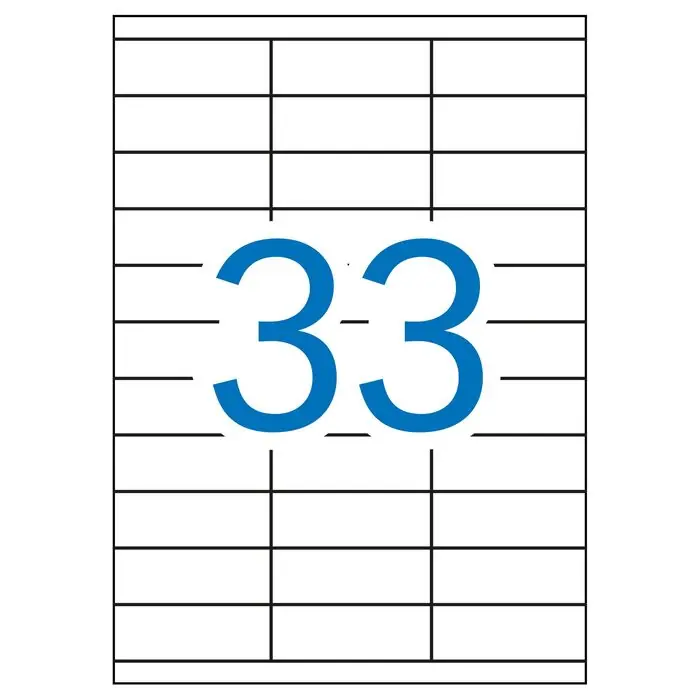 Barato Etiquetas Apli A4 I/l/c Blancas 70X25,4 Caja 100 Hj