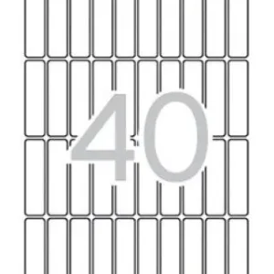 Blister Etiquetas Apli A5 I/l/c Blancas 13 X 50 Oferta De Temporada