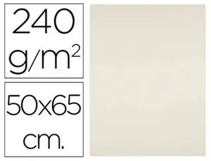 Cartulina Liderpapel 50X65 cm 240 Gr Crema Paq 25 ud Directo De Fábrica