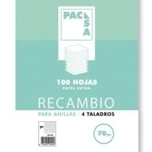 Última Oportunidad Recambio Pacsa Fº 100H 70G 4 Taladros Cuadric. 4X4