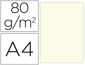 Última Versión Papel Crema Liderpapel A4 80 Gr Paq 100 ud
