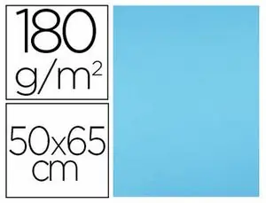 Cartulina Liderpapel 50X65 cm 180 Gr Azul Cielo Paq 25 ud Imprescindible (Must-Have)