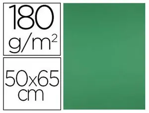 Edición Limitada Cartulina Liderpapel 50X65 cm 180 Gr Verde Navidad Paq 25 ud
