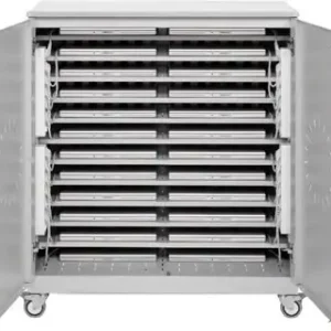 Premium Armario Metalico Iorder con Ruedas para Almacenamiento y Carga 24/36 Portatiles/netbooks Color