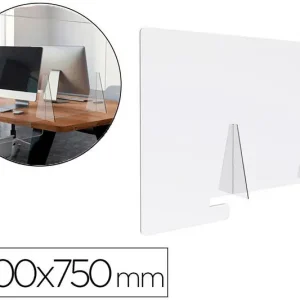 Pantalla de Proteccion Archivo 2000 Sobremesa Metacrilato Transparente 1000X750 mm Ordena Ya