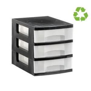 Torre de Almacenaje Sostenible Archivo 2000 con 3 Cajones de 6 Litros Oferta Especial