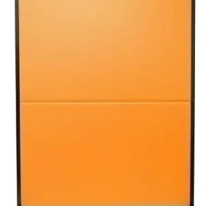 Solo Hoy Biombo Piqueras y Crespo Valdeganga Desmontable Tapizado Similpiel Naranja