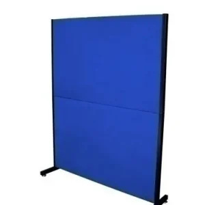 Biombo Piqueras y Crespo Valdeganga Desmontable Tapizado Aran Azul Económico