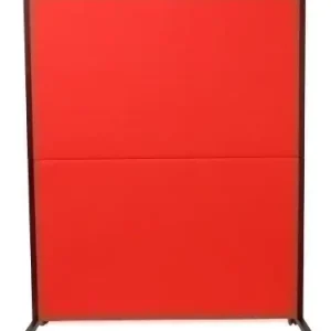 Envío Inmediato Biombo Piqueras y Crespo Valdeganga Desmontable Tapizado Ruedas con Freno Aran Rojo