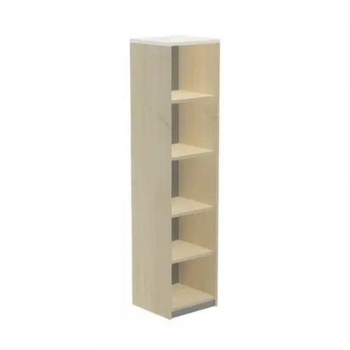 Última Versión Armario Rocada Columna 195X45X45 Estructura Haya y Tapa Blanco