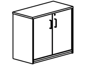 Precio Bajo Armario Rocada con Cuatro Estantes y Dos Puertas Serie Store 195X90X45 Acabado Aa01 Haya/haya