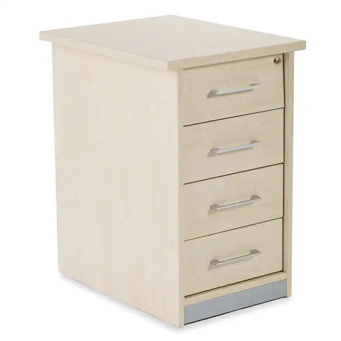 Últimas Unidades Cajonera Melamina Rocada Haya/haya