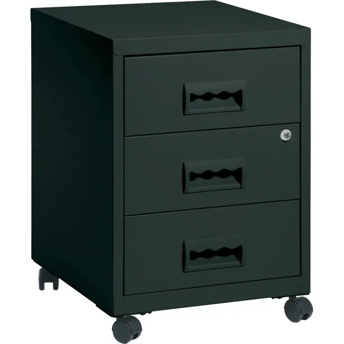 Precio Reducido Cajonera con Ruedas Pierre Henry Combi 3 Cajones Negro