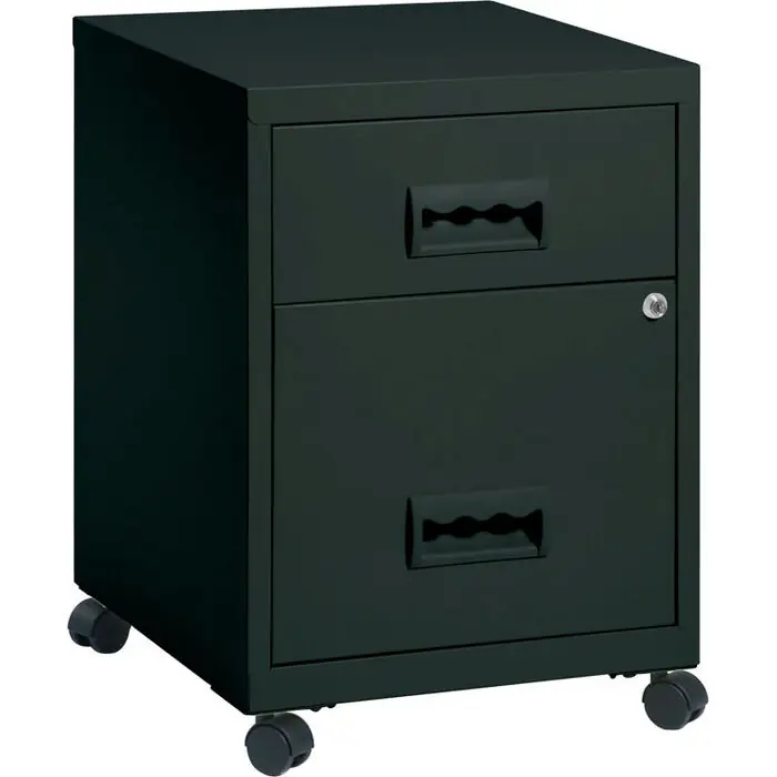 Original Cajonera con Ruedas Pierre Henry Combi 2 Cajones Negro