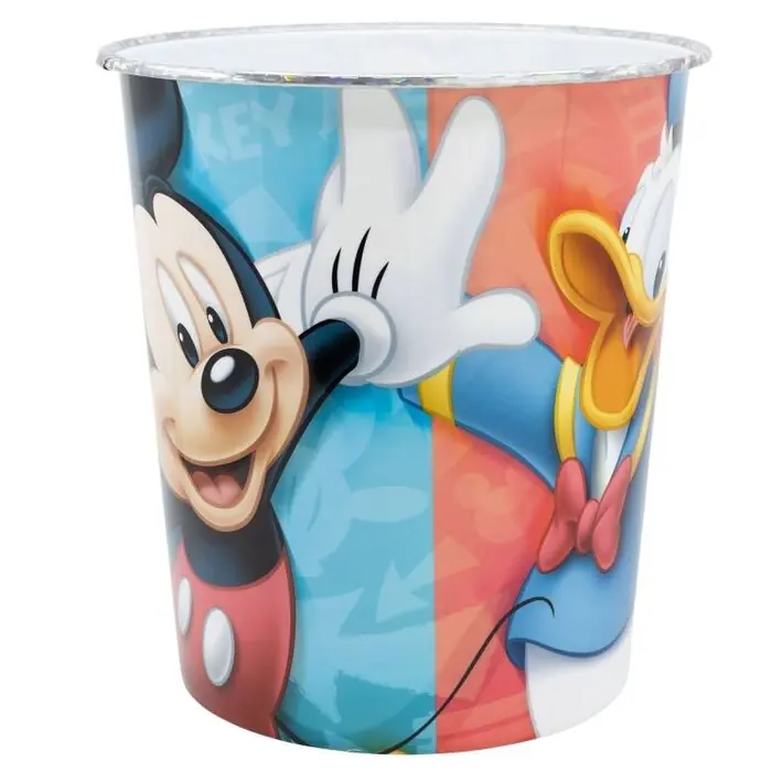 Envío Exprés Papelera Plastico Stor Mickey Fresh Air Fun And Happy Days