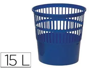 Mejor Calidad Papelera Plastico 119 Azul Medida 27. 5X27. 5 cm
