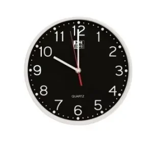 Solo Hoy Reloj Pared Analogico Oxford Calm Negro 25 cm Ø