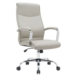 Stock Limitado Silla Q-Connect Direccion Mode Na Simil Piel Base Metalica Alt Max 1210 Anc 630 Prof 650 mm Ruedas Premium Color Gris