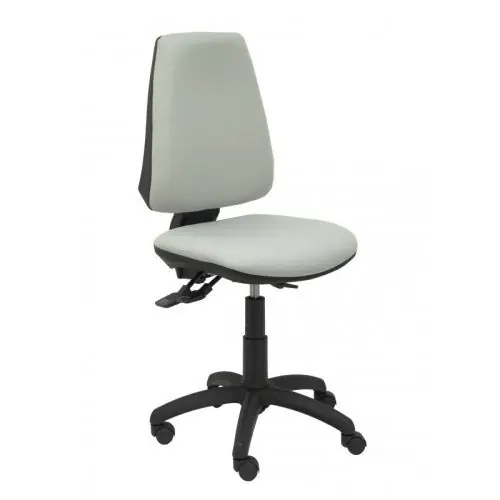Silla Piqueras y Crespo Elche S Mecanismo Sincro de Doble Maneta Gran Confortabilidad Regulable en Altura Ruedas de Nylon Asiento y Respaldo Tapizado Bali Gris Claro Oferta