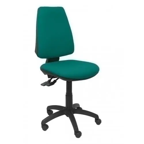Silla Piqueras y Crespo Elche S Mecanismo Sincro de Doble Maneta Gran Confortabilidad Regulable en Altura Ruedas de Nylon Asiento y Respaldo Tapizado Bali Verde Claro Gran Oferta