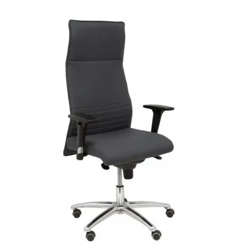 Sillon Piqueras y Crespo Albacete Direccion Uso Intensivo (8H) Brazos Regulables Mecanismo Sincro Tapizado Bali Gris Oscuro Premium