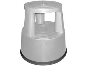 Ordenar Ahora Mismo Taburete Q-Connect Ruedas Retractiles Tres Ruedas -Dos Niveles Gris