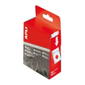 Oferta APLI BOLSA ARANDELAS AUTOADHESIVO BLANCAS 500UN - APL 7111