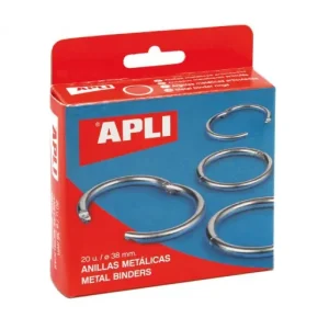 APLI 20U ANILLAS METALICAS 20MM 00 - 451 Artesanal